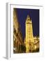 The Giralda at Night, UNESCO World Heritage Site, Seville, Andalucia, Spain, Europe-Stuart Black-Framed Photographic Print