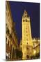 The Giralda at Night, UNESCO World Heritage Site, Seville, Andalucia, Spain, Europe-Stuart Black-Mounted Photographic Print