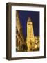 The Giralda at Night, UNESCO World Heritage Site, Seville, Andalucia, Spain, Europe-Stuart Black-Framed Photographic Print