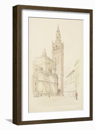 The Giralda, Seville, C.1846-Canon G. F. Weston-Framed Giclee Print