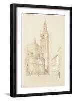 The Giralda, Seville, C.1846-Canon G. F. Weston-Framed Giclee Print