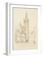 The Giralda, Seville, C.1846-Canon G. F. Weston-Framed Giclee Print