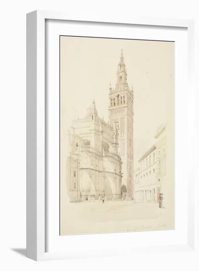 The Giralda, Seville, C.1846-Canon G. F. Weston-Framed Giclee Print