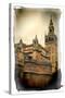 The Giralda Tower and the Cathedral (South-East View), Seville, Spain-Felipe Rodriguez-Stretched Canvas