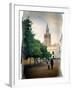 The Giralda Tower as Seen from Patio De Banderas Square, Seville, Spain-Felipe Rodriguez-Framed Photographic Print