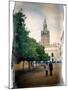 The Giralda Tower as Seen from Patio De Banderas Square, Seville, Spain-Felipe Rodriguez-Mounted Photographic Print