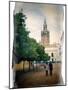 The Giralda Tower as Seen from Patio De Banderas Square, Seville, Spain-Felipe Rodriguez-Mounted Photographic Print