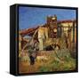 The Girl at the Well-Mario Puccini-Framed Stretched Canvas