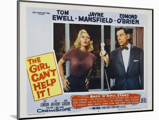 The Girl Can't Help It, 1956-null-Mounted Art Print