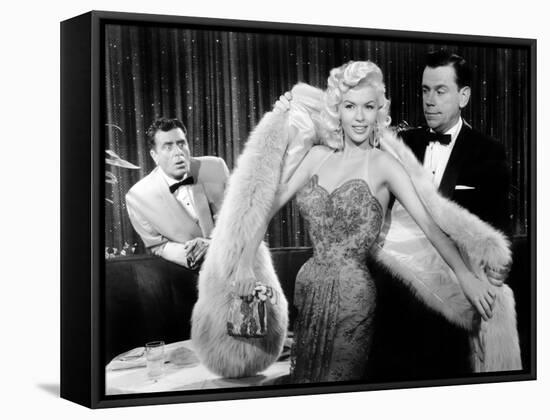 The Girl Can't Help It, Jayne Mansfield, Tom Ewell, 1956-null-Framed Stretched Canvas