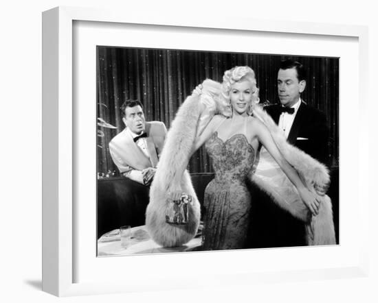 The Girl Can't Help It, Jayne Mansfield, Tom Ewell, 1956-null-Framed Photo