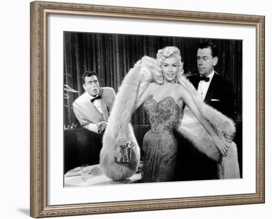 The Girl Can't Help It, Jayne Mansfield, Tom Ewell, 1956-null-Framed Photo