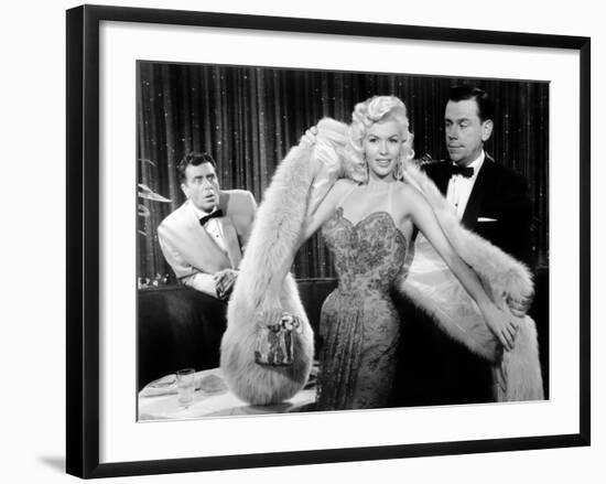 The Girl Can't Help It, Jayne Mansfield, Tom Ewell, 1956-null-Framed Photo