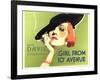 The Girl From 10th Avenue, 1935-null-Framed Art Print