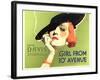 The Girl From 10th Avenue, 1935-null-Framed Art Print