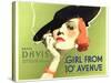 The Girl From 10th Avenue, 1935-null-Stretched Canvas