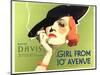 The Girl From 10th Avenue, 1935-null-Mounted Art Print