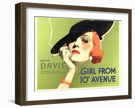 The Girl From 10th Avenue, 1935-null-Framed Art Print