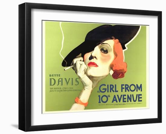 The Girl From 10th Avenue, 1935-null-Framed Art Print