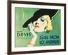 The Girl From 10th Avenue, Bette Davis on title card, 1935-null-Framed Art Print