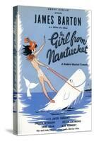 The Girl From Nantucket-null-Stretched Canvas