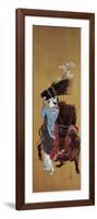 The Girl from Ohara-Katsushika Hokusai-Framed Premium Giclee Print