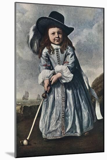 The Girl Golfer, C1650-Aelbert Cuyp-Mounted Giclee Print