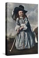 The Girl Golfer, C1650-Aelbert Cuyp-Stretched Canvas