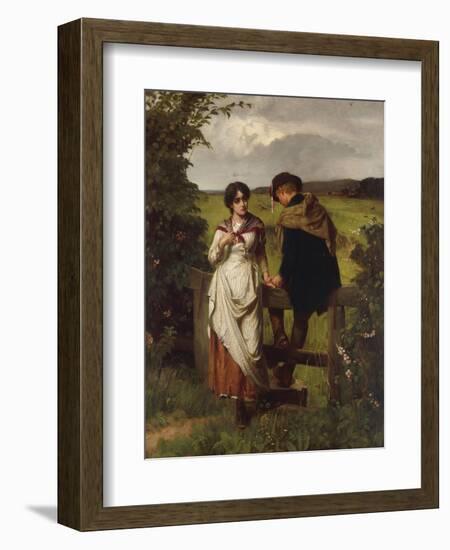 The Girl I left behind me, c.1880-William Holyoake-Framed Giclee Print