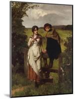 The Girl I left behind me, c.1880-William Holyoake-Mounted Giclee Print