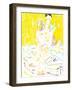 The Girl in the Yellow Dress-Francesco Gulina-Framed Photographic Print