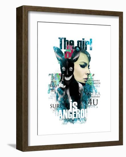 The Girl Is Dangerous-Alisa Franz-Framed Art Print