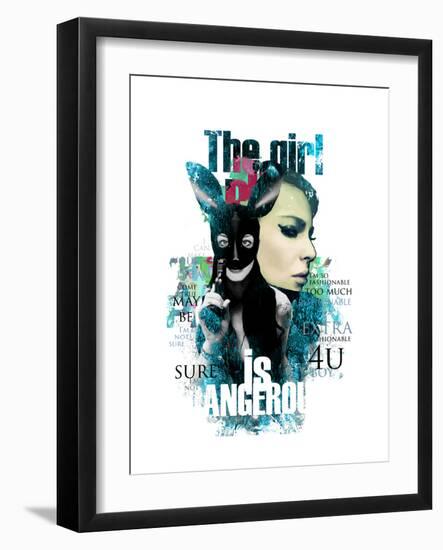 The Girl Is Dangerous-Alisa Franz-Framed Art Print