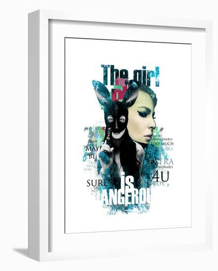 The Girl Is Dangerous-Alisa Franz-Framed Art Print
