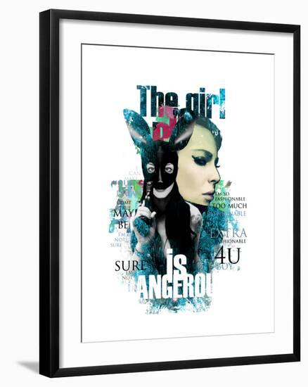 The Girl Is Dangerous-Alisa Franz-Framed Art Print