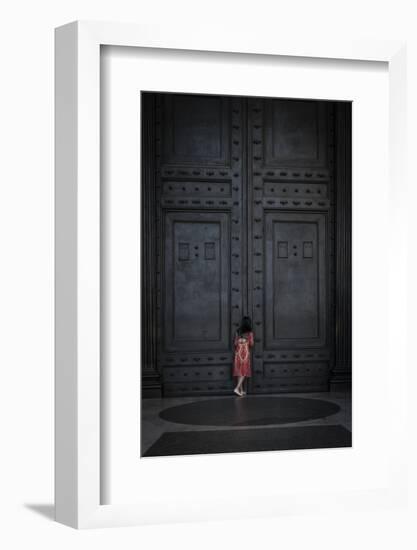 The Girl Next Door-Antonio Convista-Framed Photographic Print