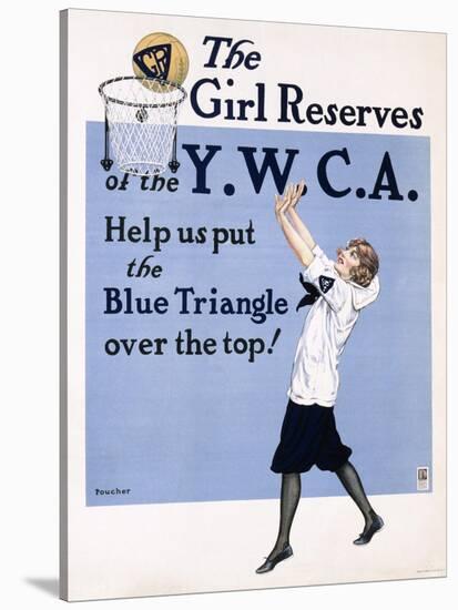 The Girl Reserves of the Y.W.C.A. Poster-null-Stretched Canvas