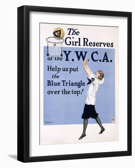 The Girl Reserves of the Y.W.C.A. Poster-null-Framed Giclee Print