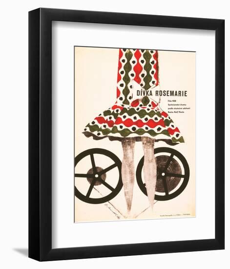 The Girl Rosemarie-Divka-null-Framed Art Print