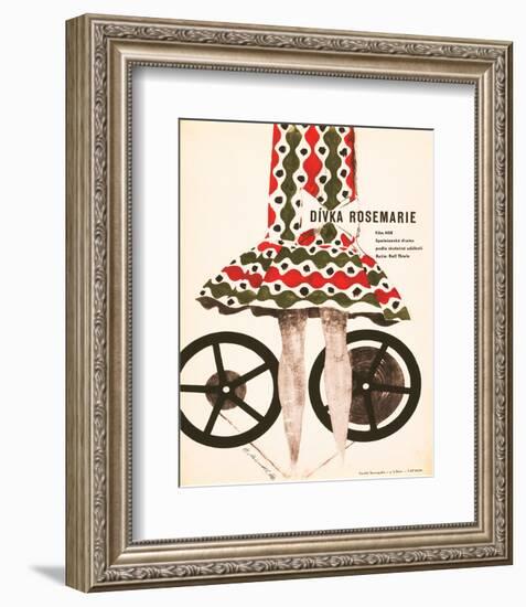 The Girl Rosemarie-Divka-null-Framed Art Print