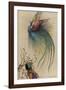The Girl the Tree and the Bird of Paradise-Warwick Goble-Framed Photographic Print