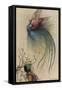 The Girl the Tree and the Bird of Paradise-Warwick Goble-Framed Stretched Canvas