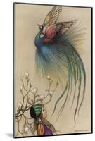 The Girl the Tree and the Bird of Paradise-Warwick Goble-Mounted Photographic Print