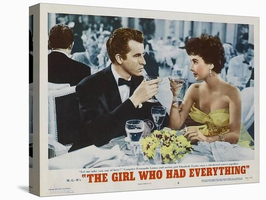 The Girl Who Had Everything, 1953-null-Stretched Canvas