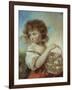 The Girl with a Basket of Eggs, C.1780-John Russell-Framed Giclee Print