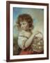 The Girl with a Basket of Eggs, C.1780-John Russell-Framed Giclee Print