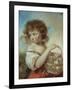 The Girl with a Basket of Eggs, C.1780-John Russell-Framed Giclee Print