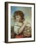 The Girl with a Basket of Eggs, C.1780-John Russell-Framed Giclee Print