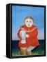 The Girl with a Doll, c.1892 or c.1904-05-Henri Rousseau-Framed Stretched Canvas