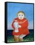 The Girl with a Doll, c.1892 or c.1904-05-Henri Rousseau-Framed Stretched Canvas